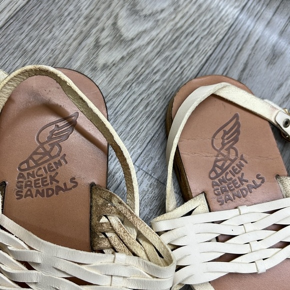 Ancient Greek Sandals Dinami off white - Picture 4 of 7